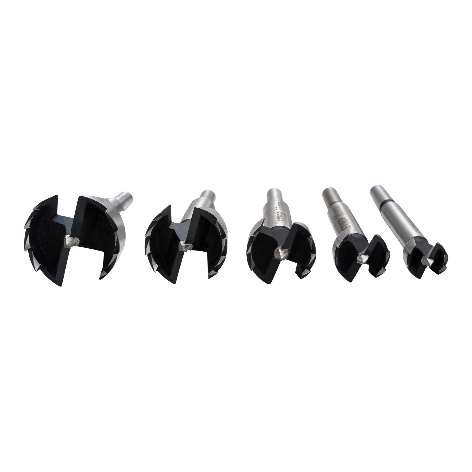 STIER Forstner bit set in wooden case 5-piece (15 20 25 30 35 mm) 10 mm