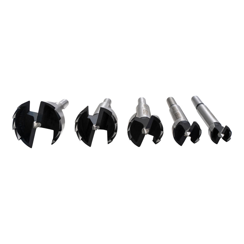 STIER Forstner bit set in wooden case 5-piece (15 20 25 30 35 mm) 10 mm