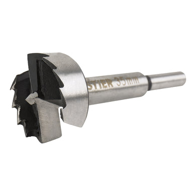 STIER Forstnerbohrer Set in Holz-Kasette 5-teilig (15 20 25 30 35 mm) 10 mm