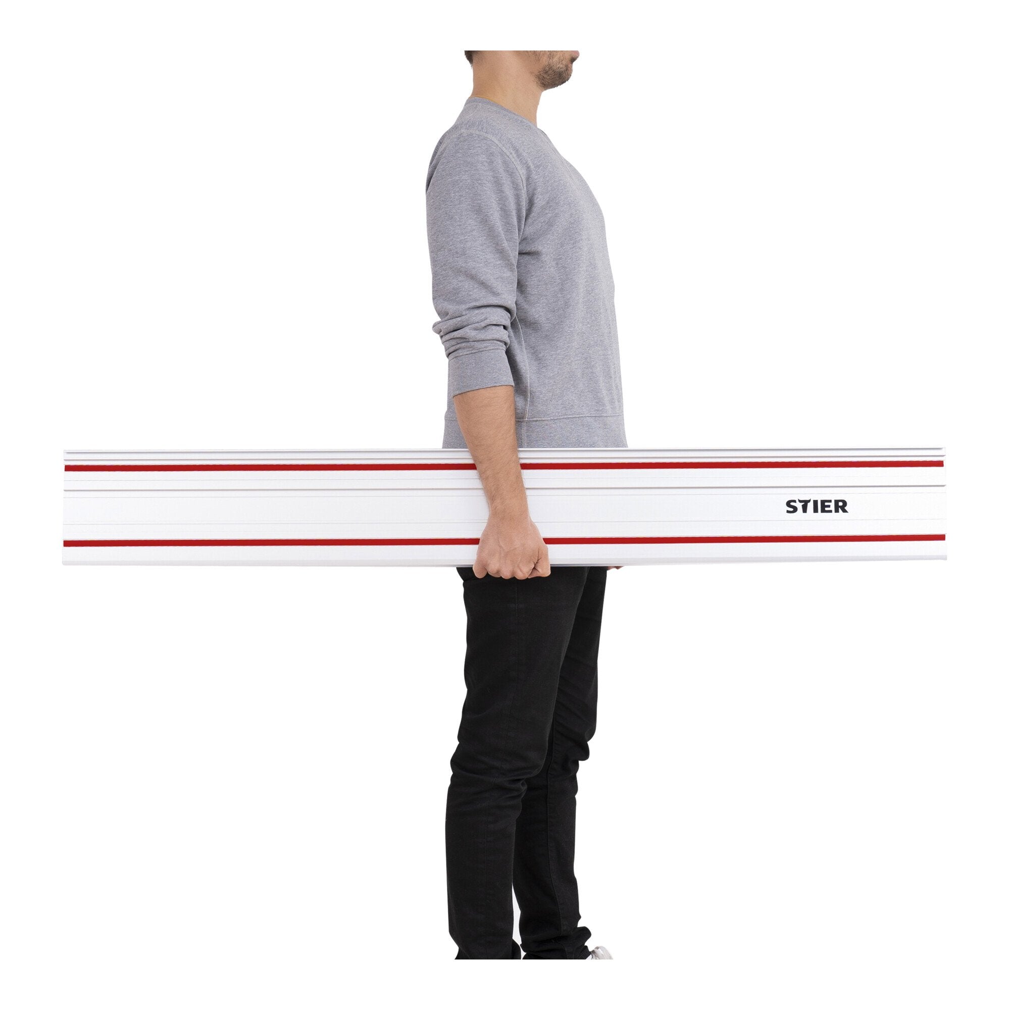 STIER guide rail rail system length 1400 mm with aluminum rail and