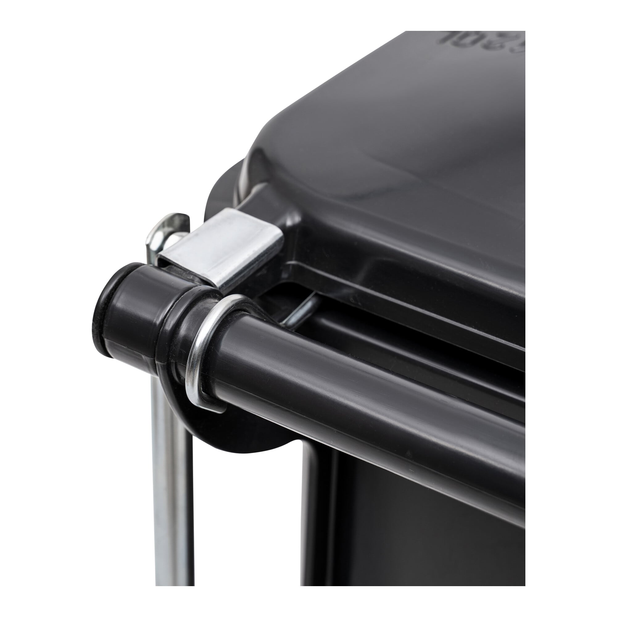 STIER foot pedal lid opener for large waste containers 240 l easy to retrofit without