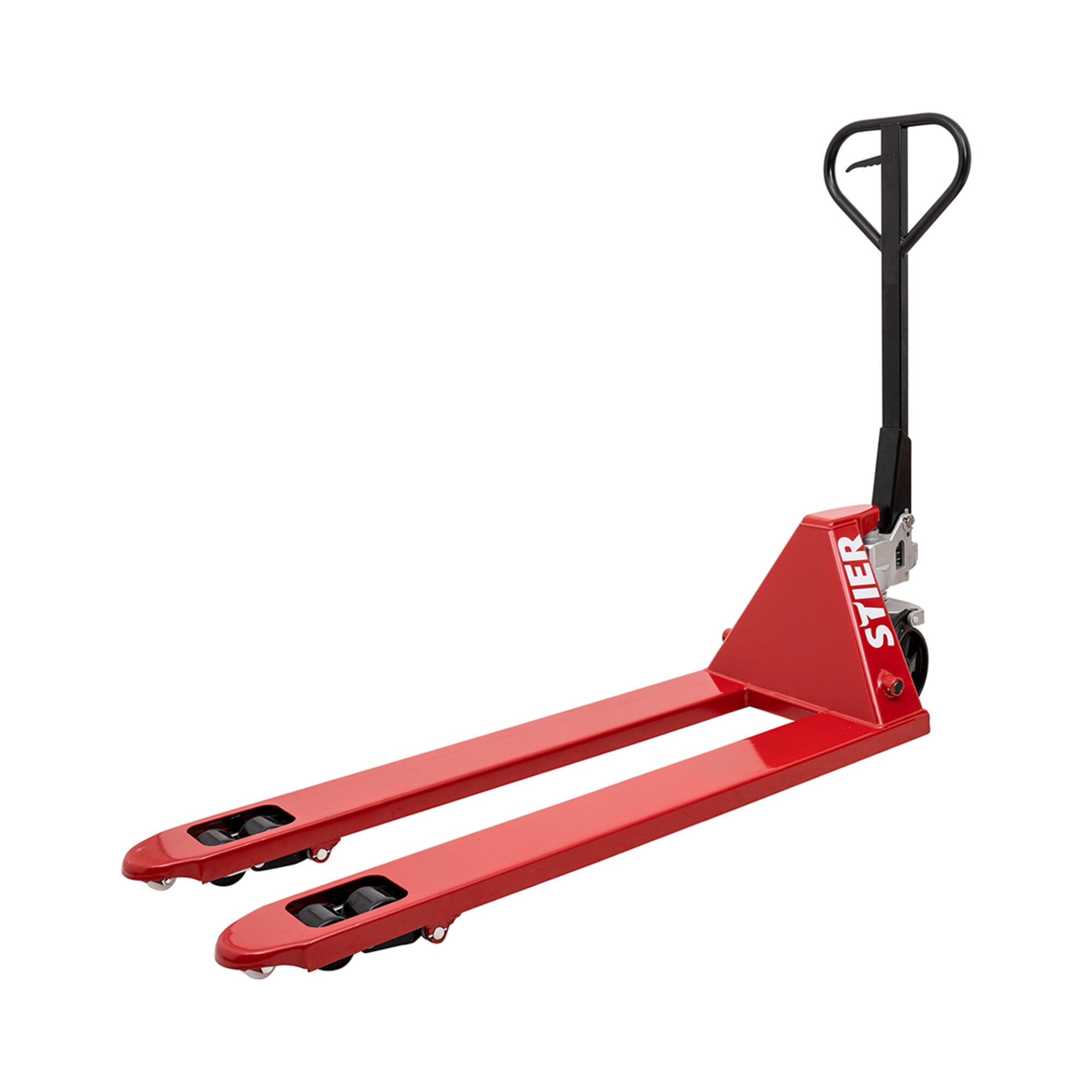 STIER pallet truck 2t to 2.5t hand pallet truck forklift truck nylon rollers various versions