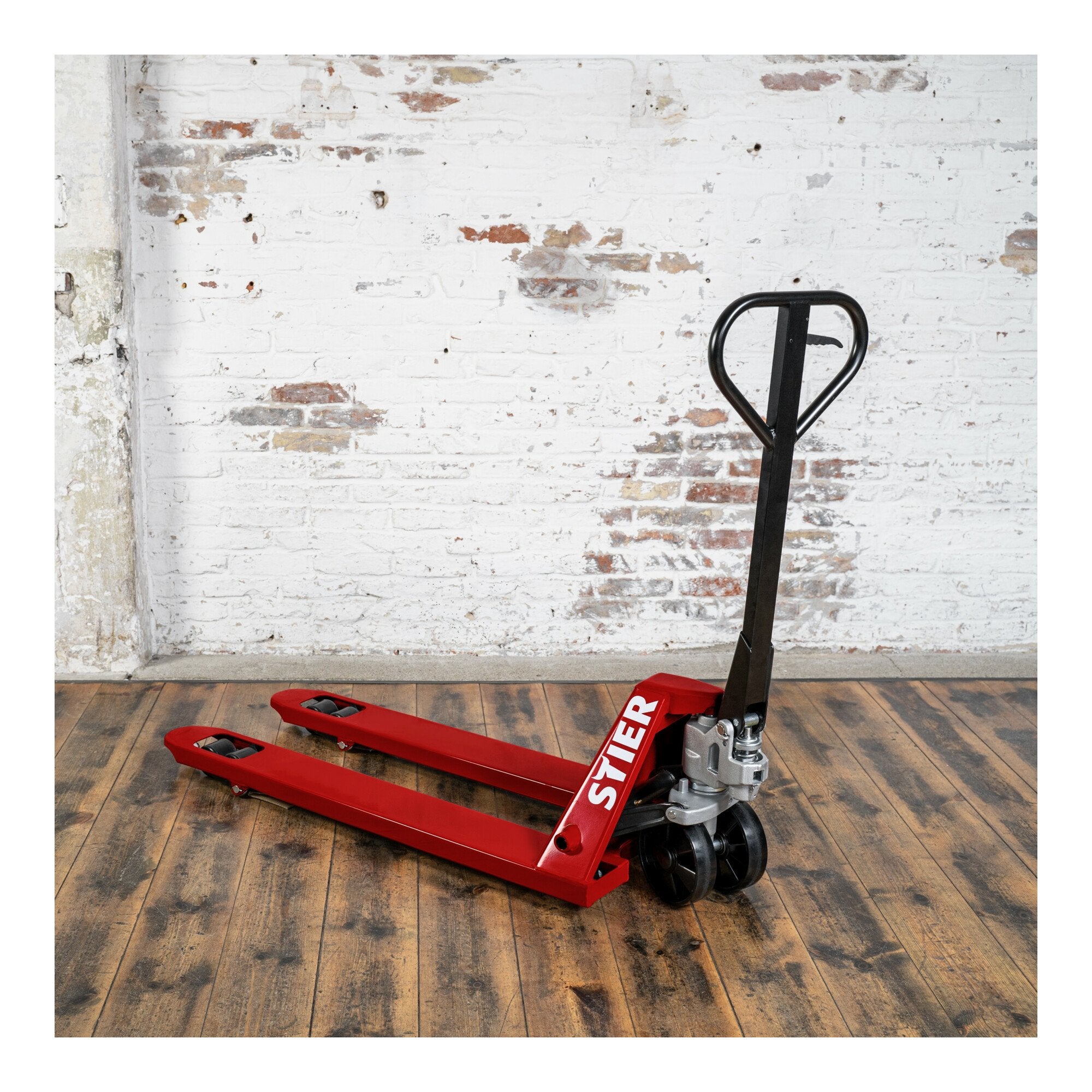 STIER pallet truck 2t to 2.5t hand pallet truck forklift truck nylon rollers various versions