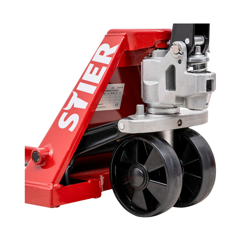 STIER pallet truck 2500kg fork length 1000mm hand pallet truck forklift truck nylon tires