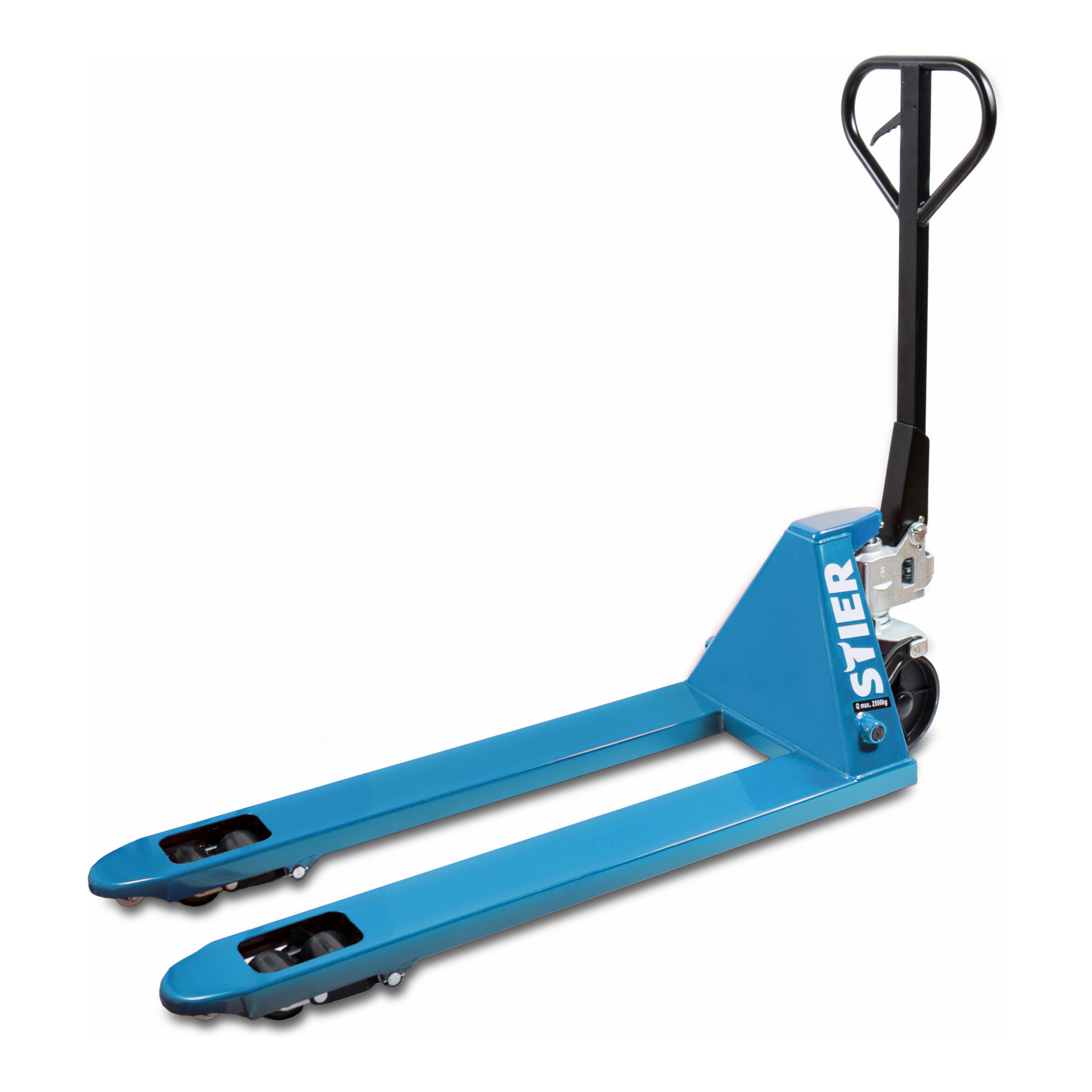 STIER pallet truck 2t to 2.5t hand pallet truck forklift truck nylon rollers various versions