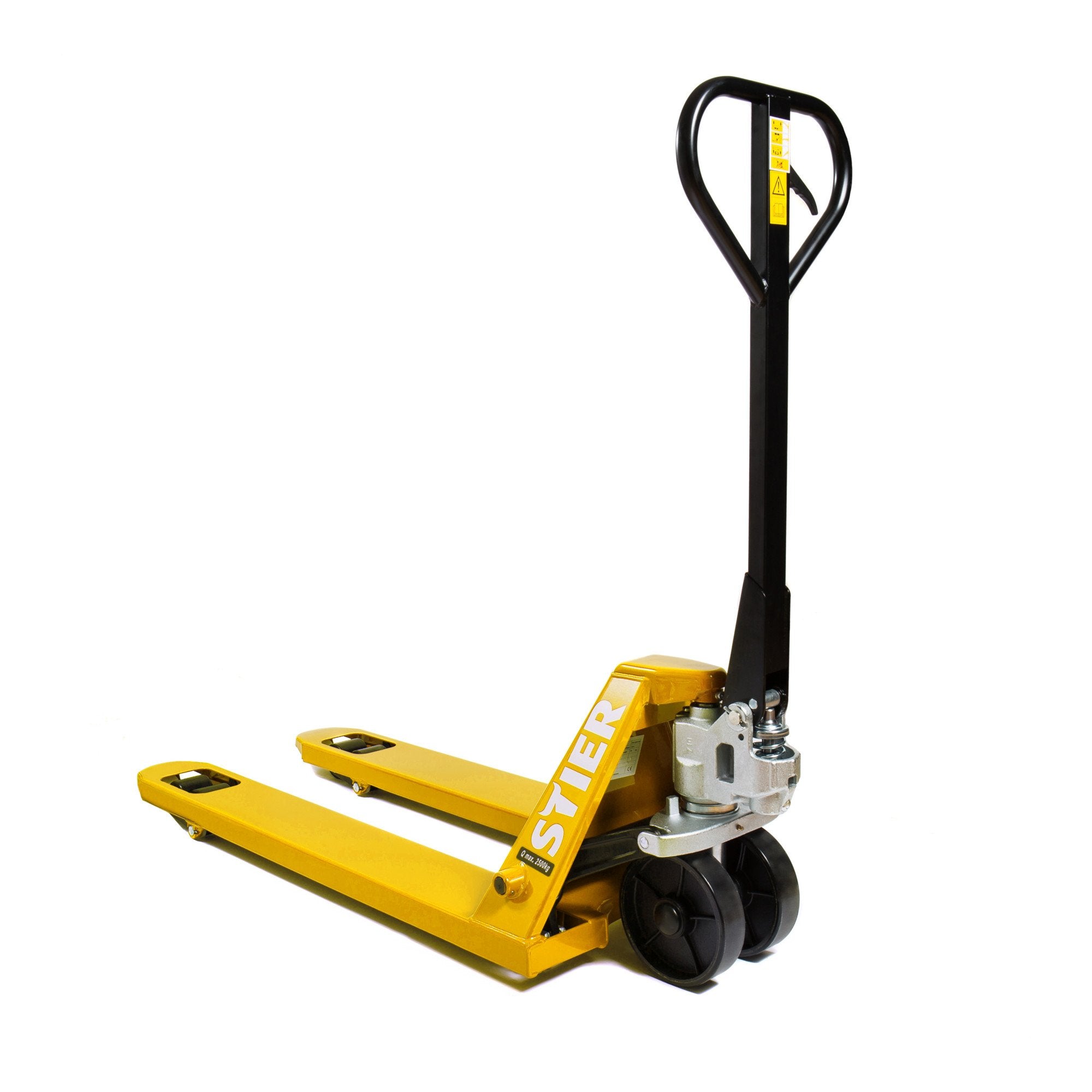 STIER pallet truck 2t to 2.5t hand pallet truck forklift truck nylon rollers various versions