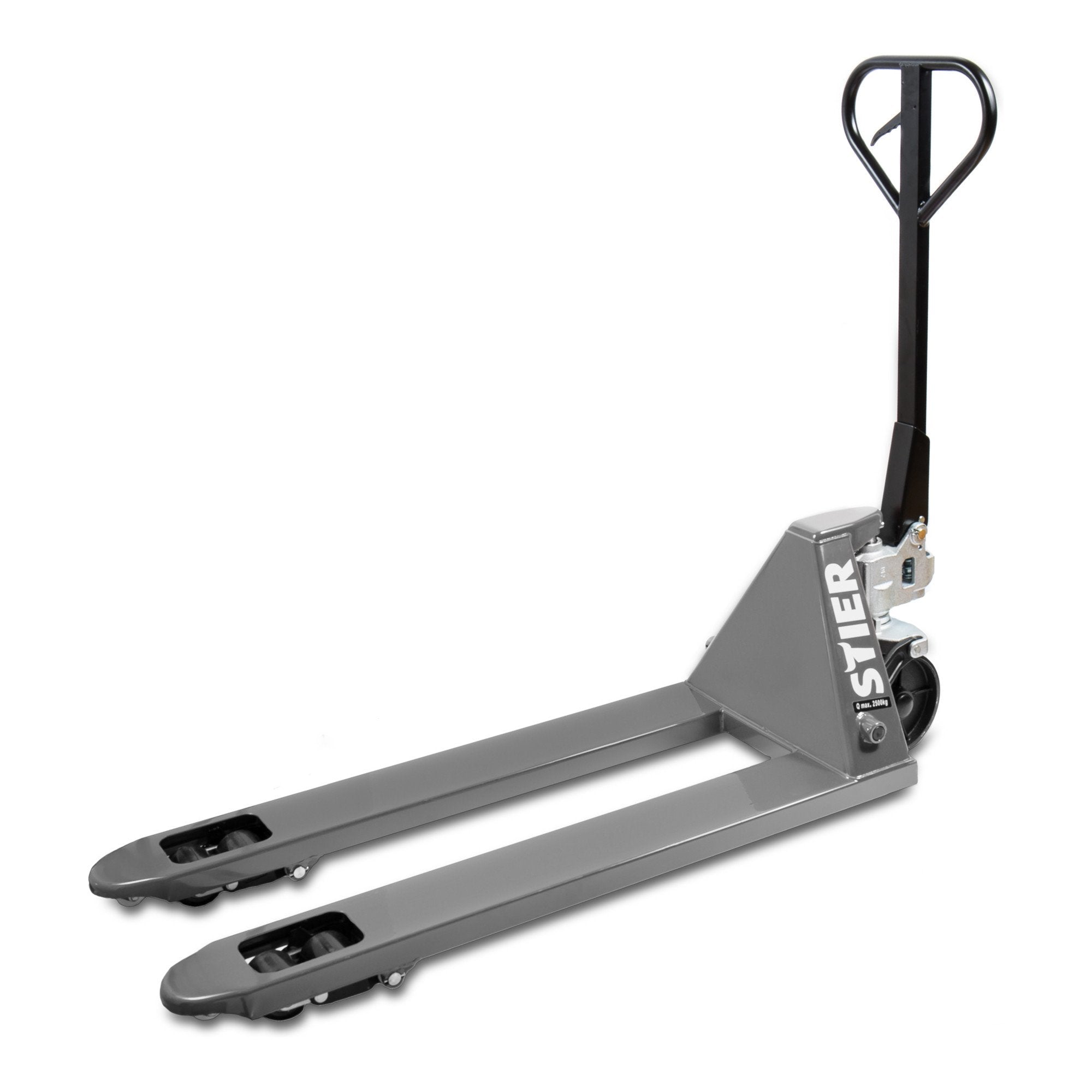 STIER pallet truck 2t to 2.5t hand pallet truck forklift truck nylon rollers various versions