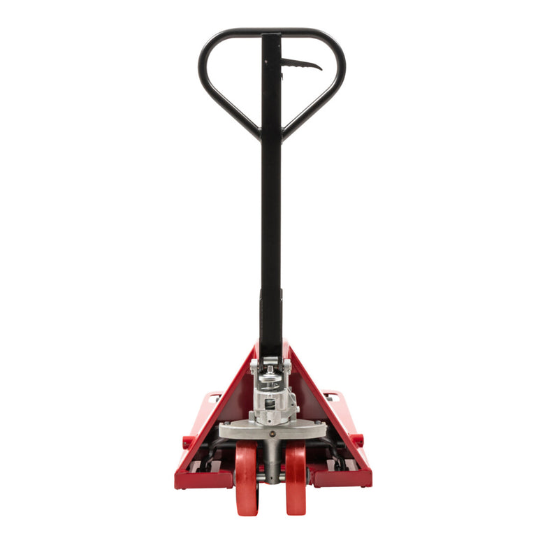 STIER pallet truck load capacity 2500kg fork length 1150mm PU tires hand pallet truck