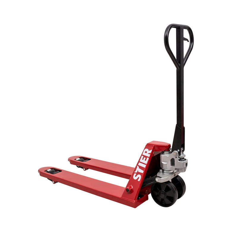 STIER pallet truck 2t to 2.5t hand pallet truck forklift truck nylon rollers various versions