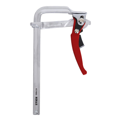 STIER all-steel lever clamp FHZ 250/120 with up to 1570 Nm clamping force