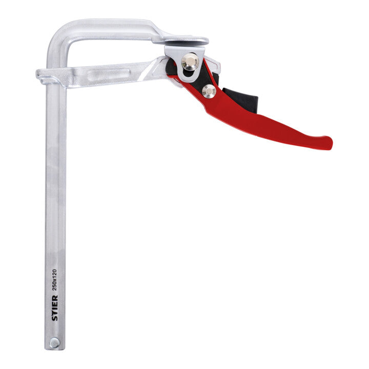 STIER all-steel lever clamp FHZ 250/120 with up to 1570 Nm clamping force