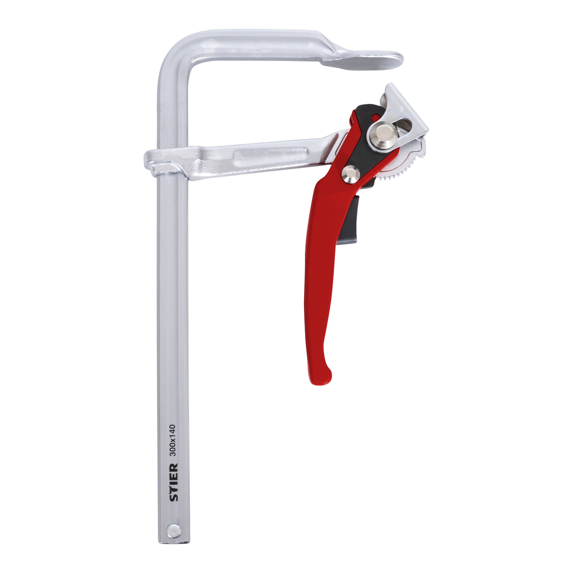 STIER all-steel lever clamp FHZ 300/140 with up to 1570 Nm clamping force