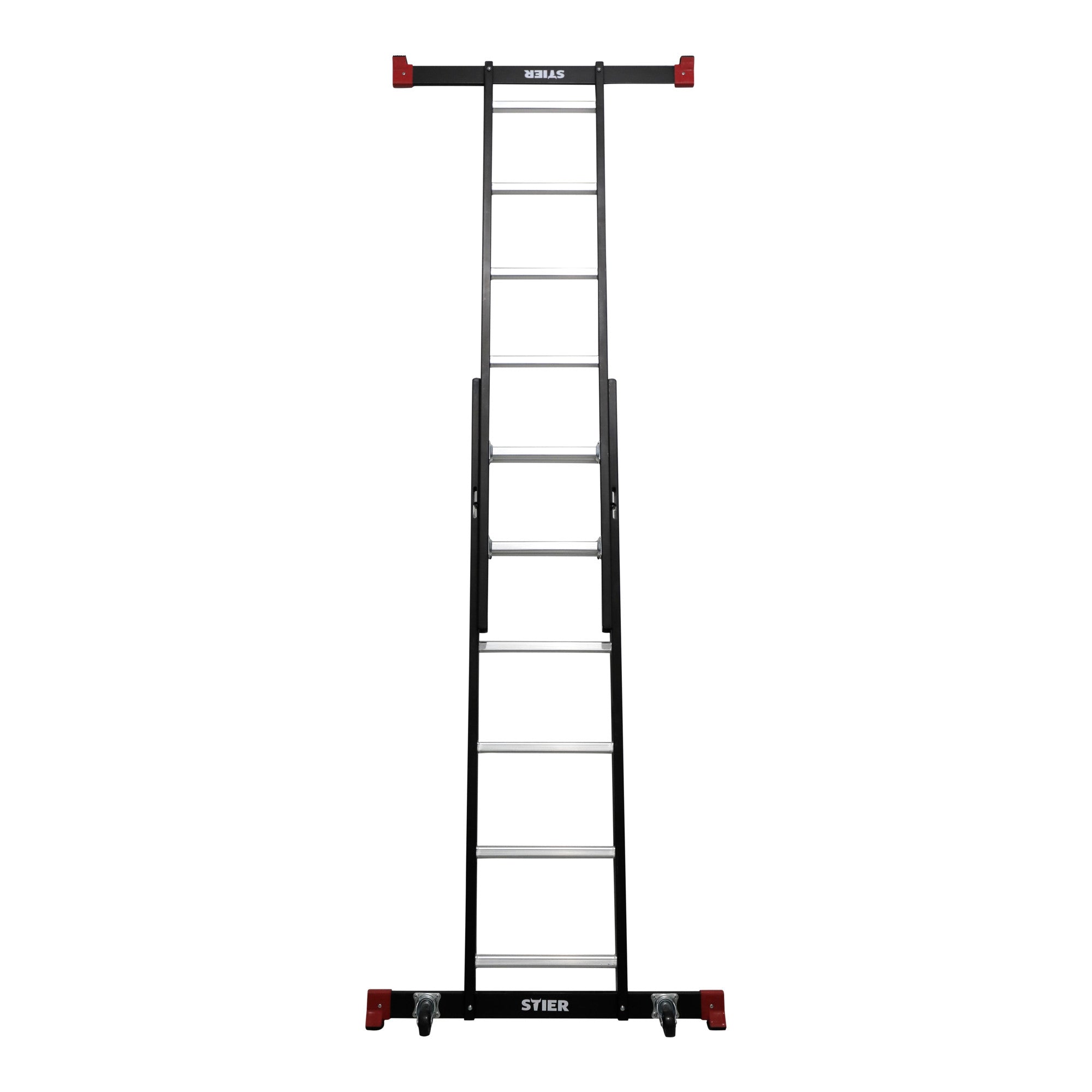 STIER Gerüst-Arbeitsbühne 2x 6 bis 150 kg belastbar Mehrzweckleiter Arbeitsbühne