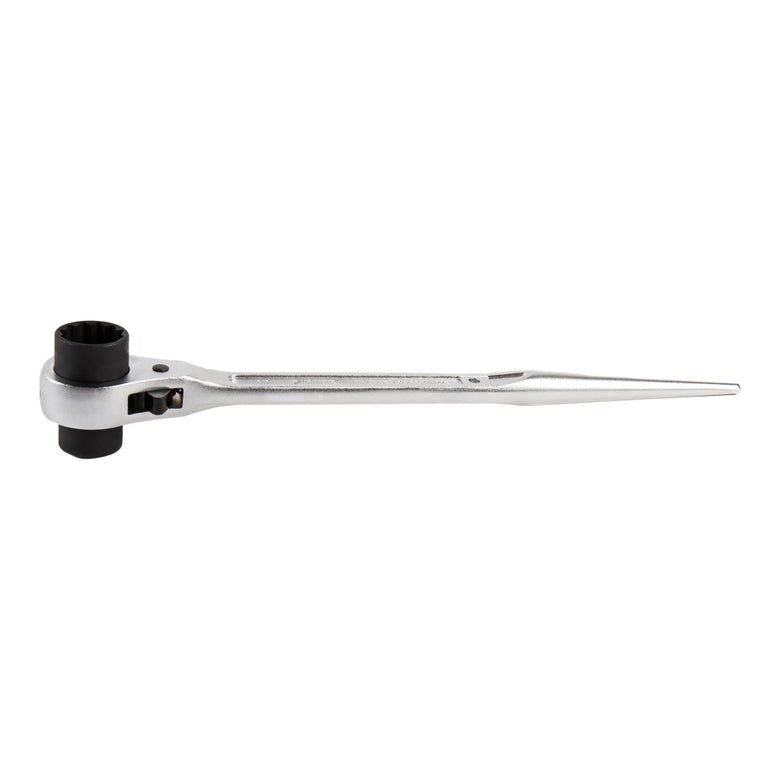 STIER scaffolding ratchet 19 x 22 mm double hexagon ring ratchet