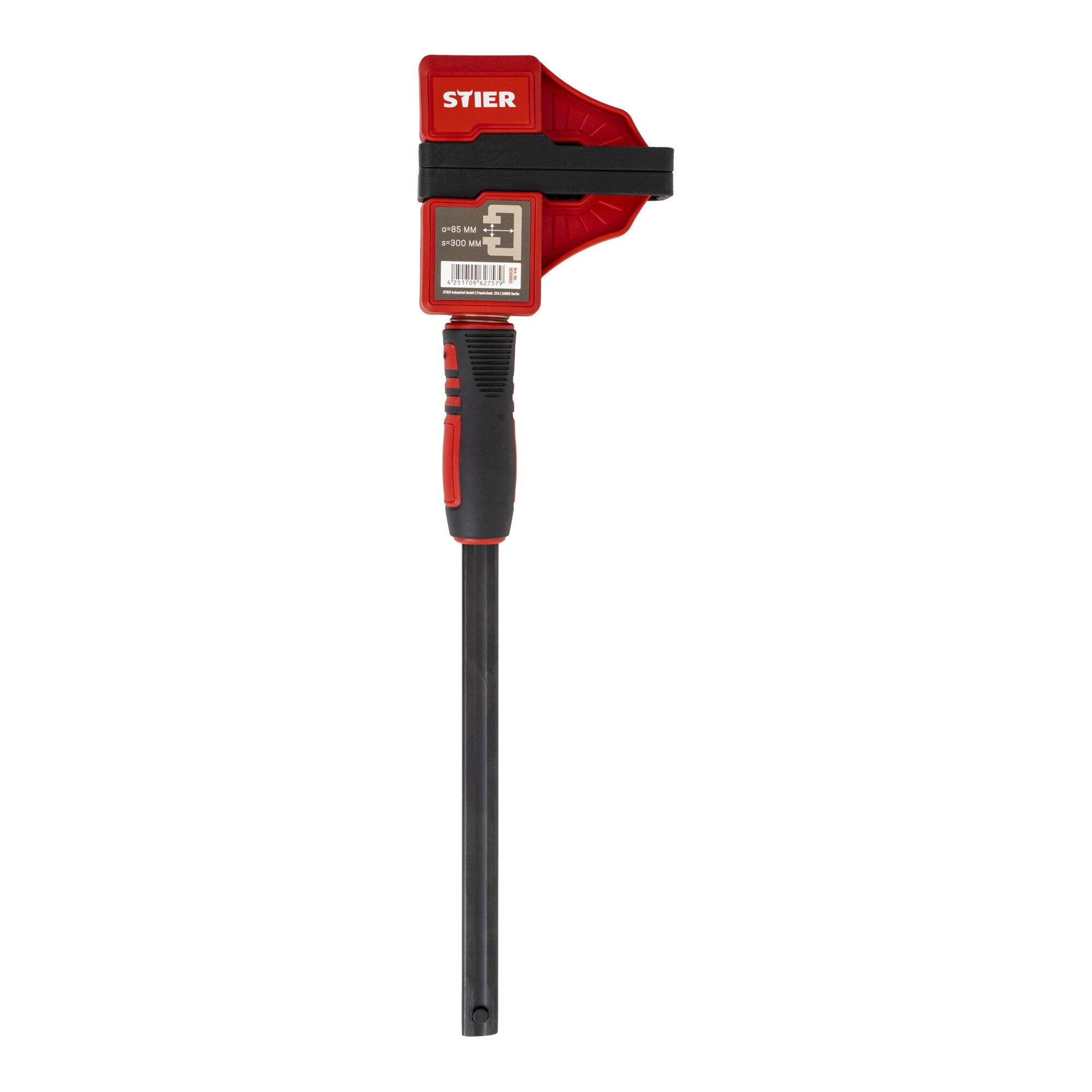 STIER Kompaktzwinge optimal für Arbeiten auf engem Raum 300 mm Spannweite 60 mm