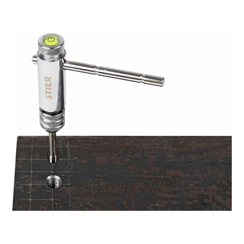 STIER Gewindeschneid Set mit Gewindebohrern unterschiedliche Größen