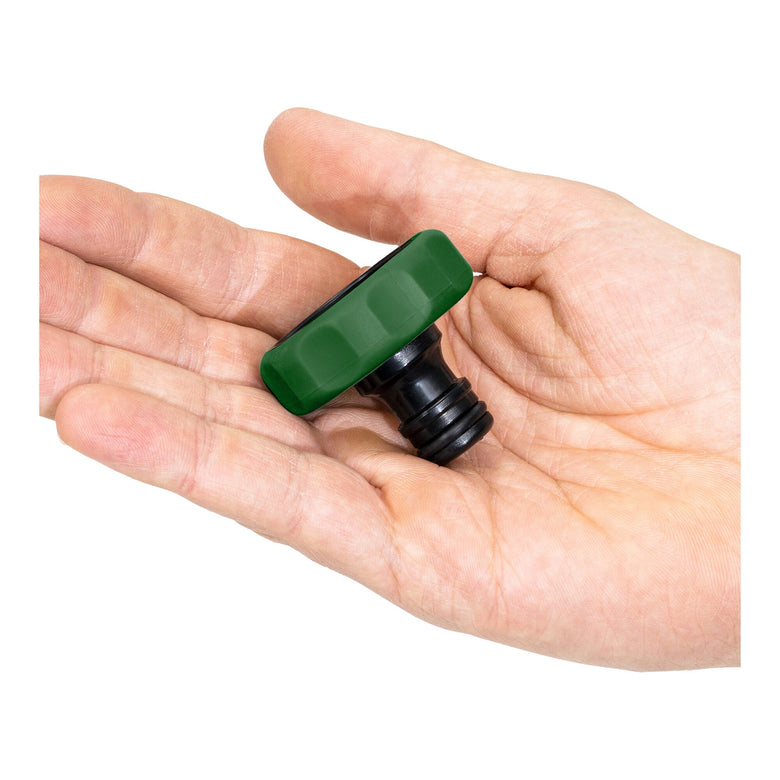 STIER Hahnverbinder 33,3mm G1 Schlauchanschluss Adapter für Wasserhähne
