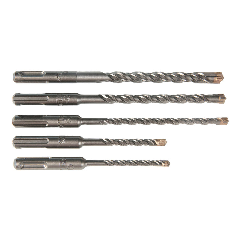 STIER Hammerbohrer-Set Premium SDS-plus 5-teilig Hammerbohrer SDS plus Set SDS