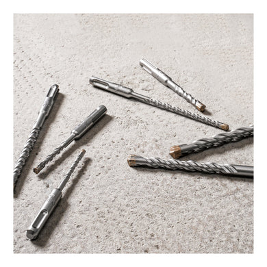 STIER Hammerbohrer Set Premium SDS-plus 7-teilig rechtsschneidend alle gängigen