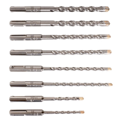 STIER hammer drill set Premium SDS-plus 8-piece