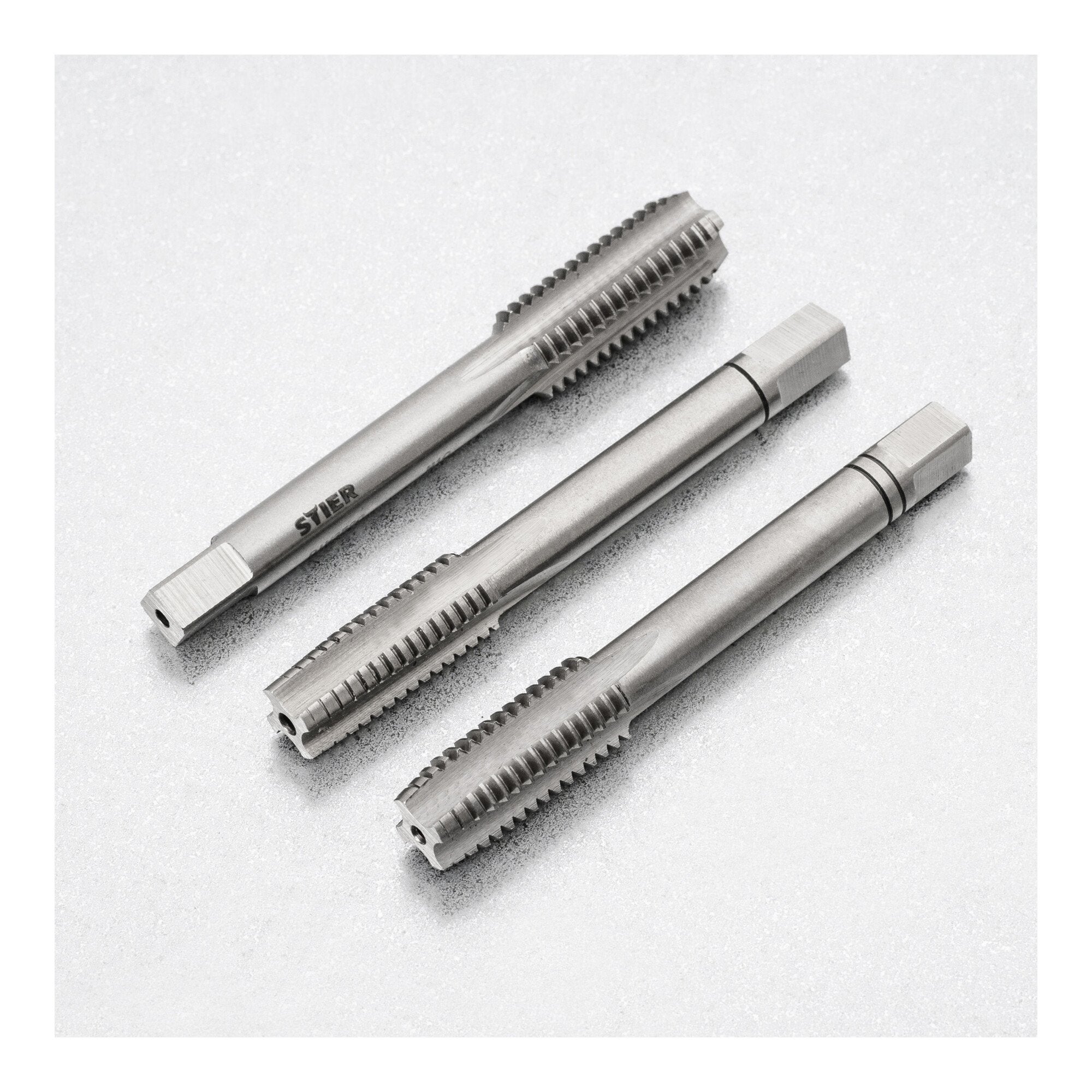 STIER Handgewindebohrer Satz 3-teilig Vor- Mittel- und Fertigschneider