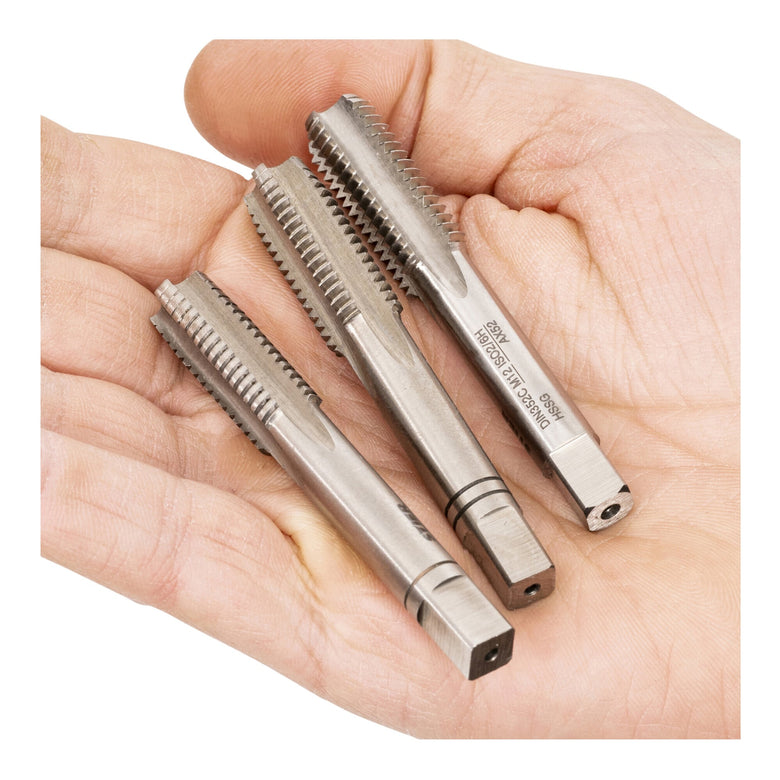 STIER hand tap set 3-piece pre-, middle- and finishing tap
