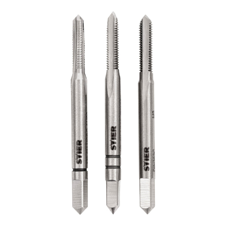 STIER Handgewindebohrer Satz 3-teilig Vor- Mittel- und Fertigschneider