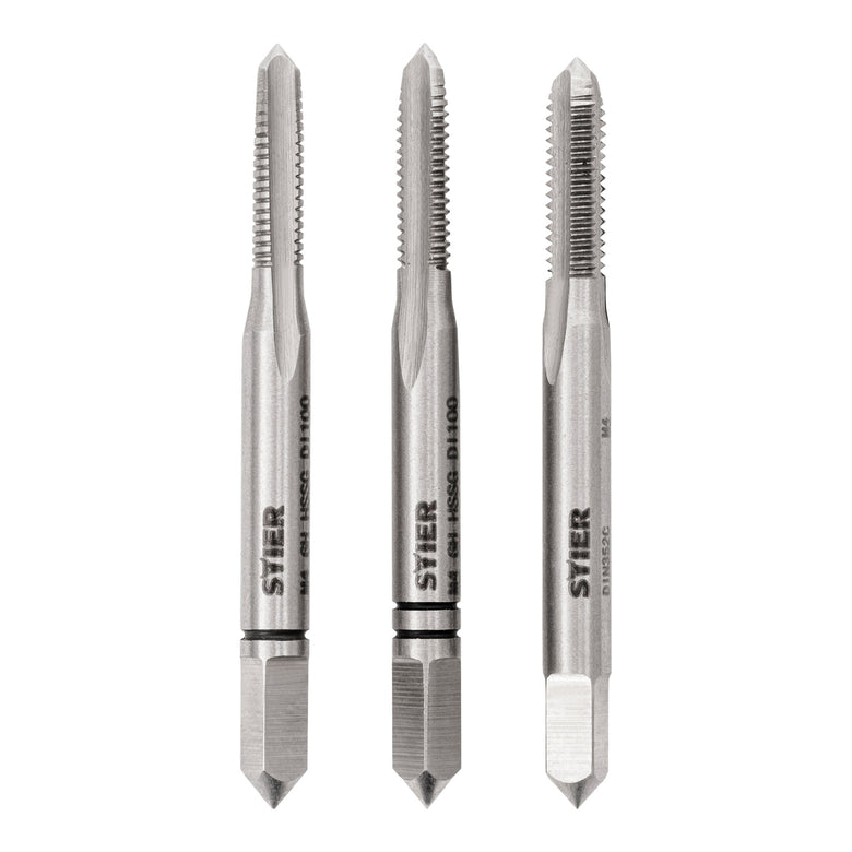 STIER hand tap set 3-piece pre-, middle- and finishing tap