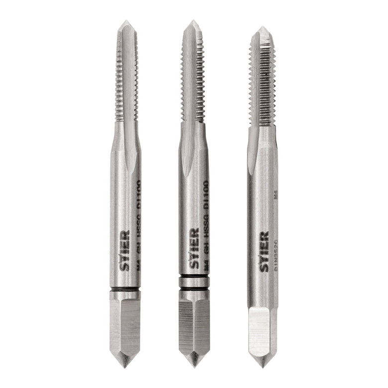 STIER hand tap set 3-piece pre-, middle- and finishing tap