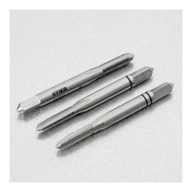 STIER hand tap set 3-piece pre-, middle- and finishing tap