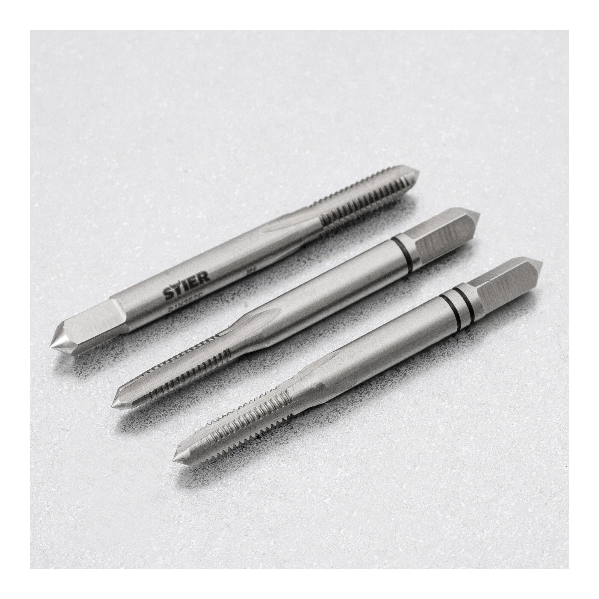 STIER hand tap set 3-piece pre-, middle- and finishing tap
