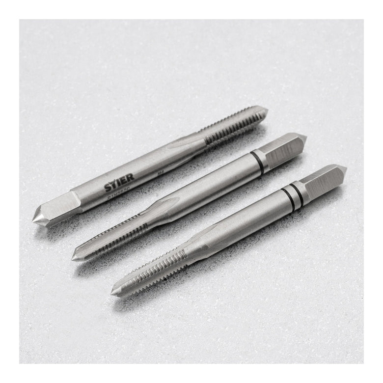 STIER hand tap set 3-piece pre-, middle- and finishing tap