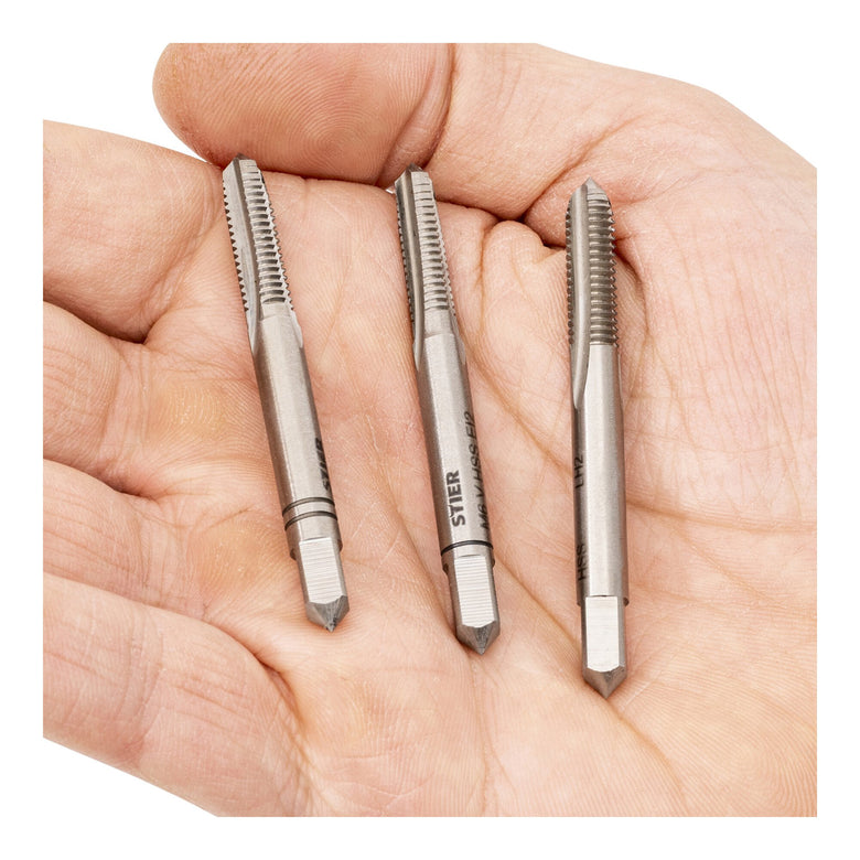 STIER hand tap set 3-piece pre-, middle- and finishing tap