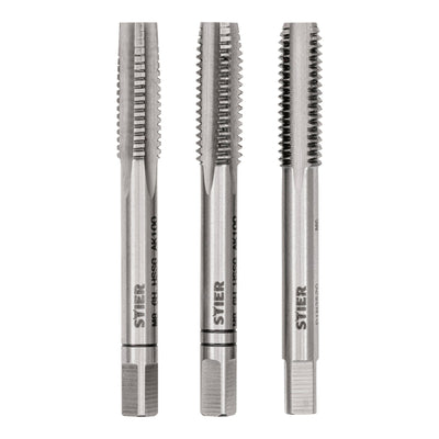 STIER Handgewindebohrer Satz 3-teilig Vor- Mittel- und Fertigschneider