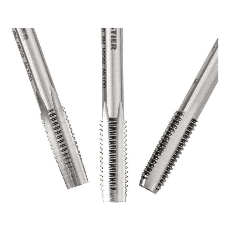 STIER hand tap set 3-piece pre-, middle- and finishing tap