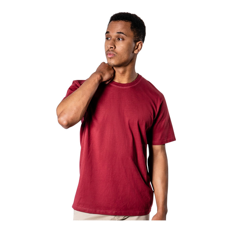 STIER Heavy Tee L Deep Red
