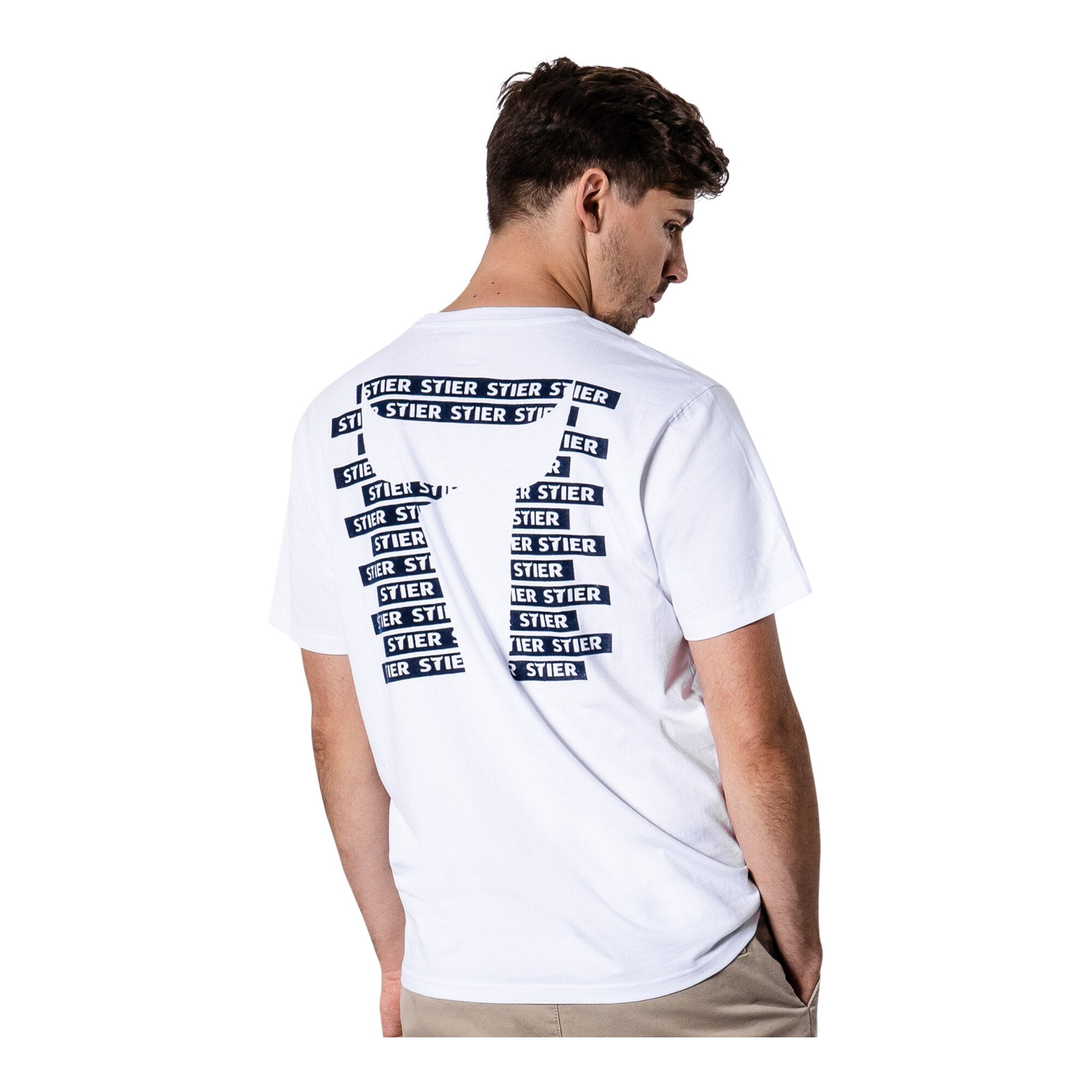 STIER Heavy Tee M White