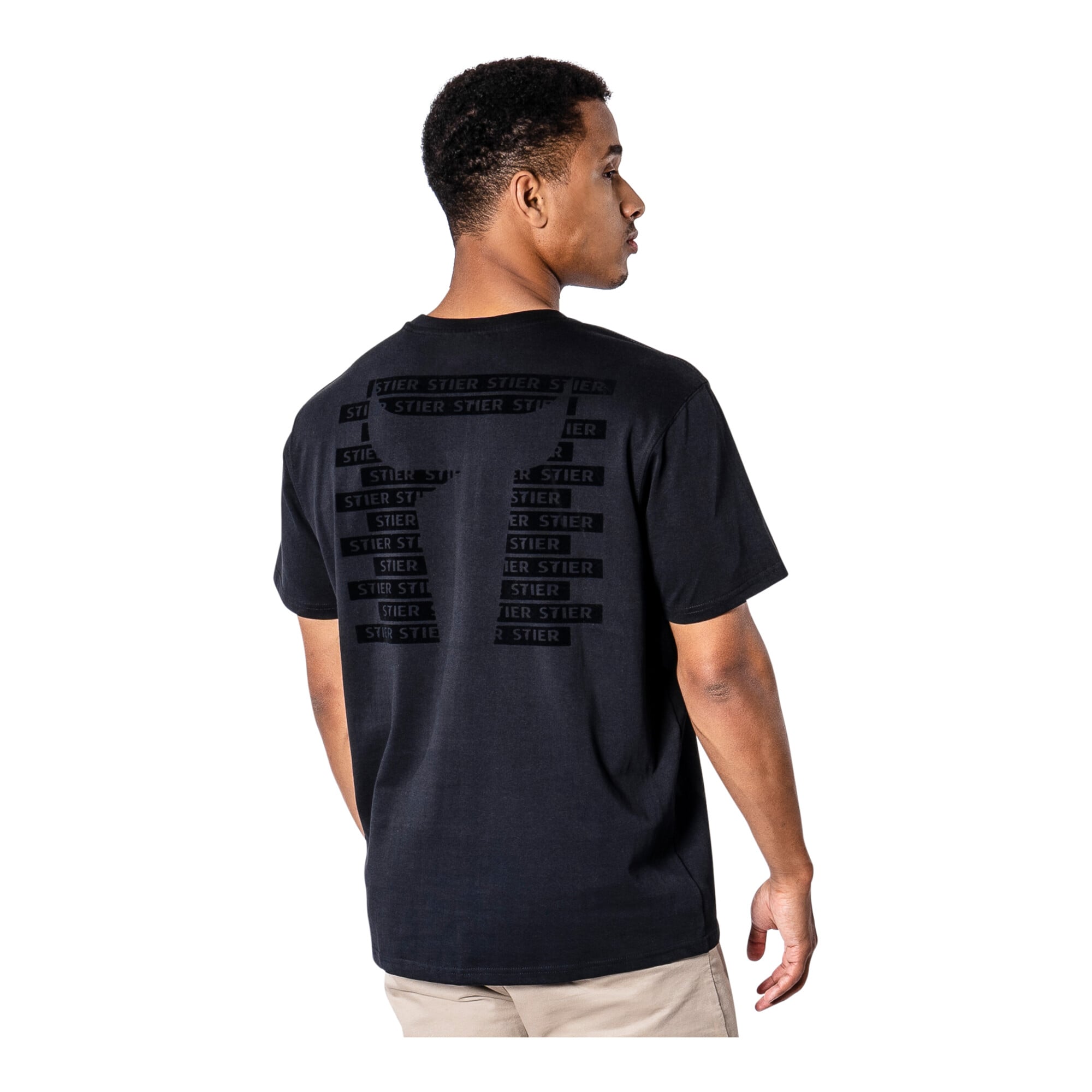 STIER Heavy Tee S Black