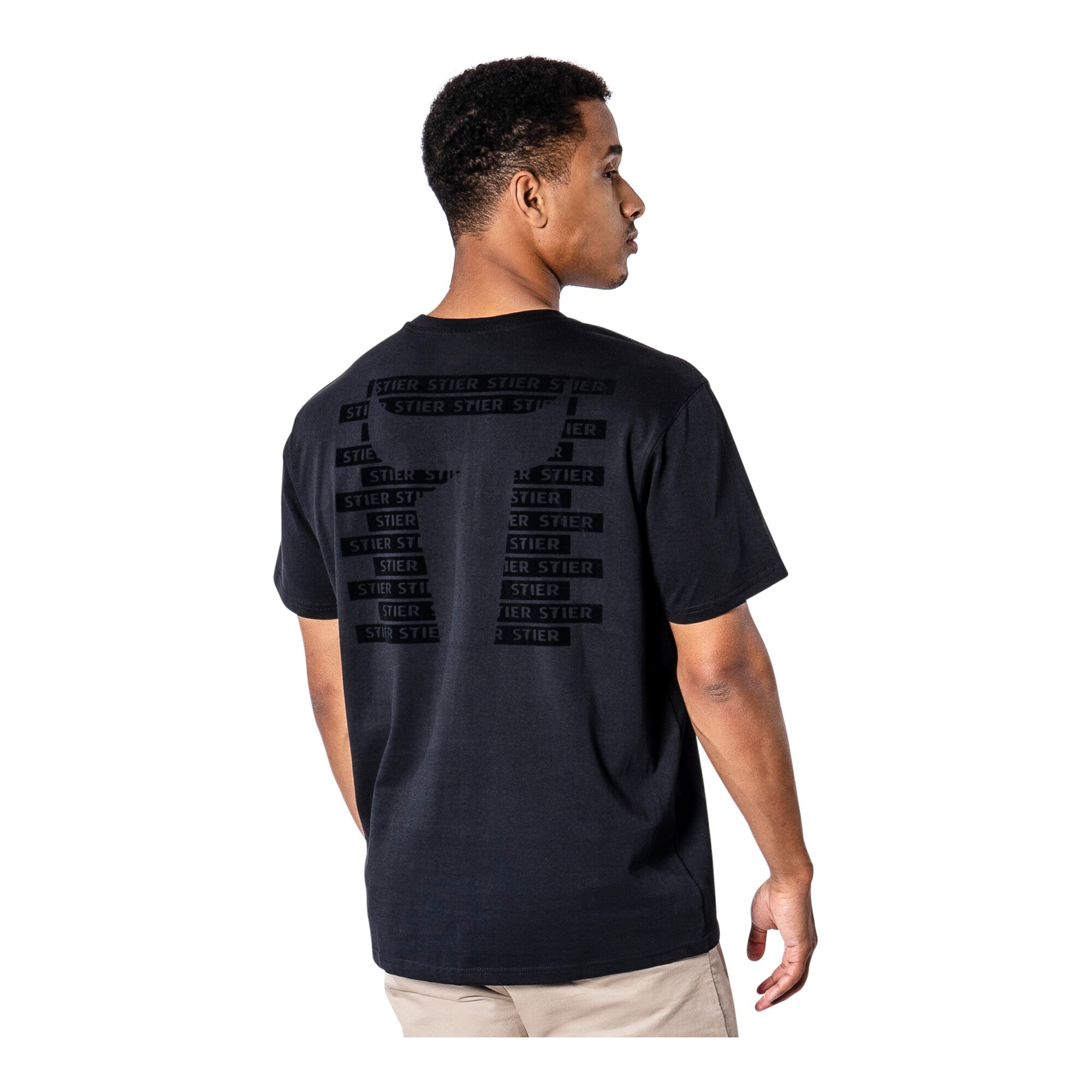STIER Heavy Tee XXL Black