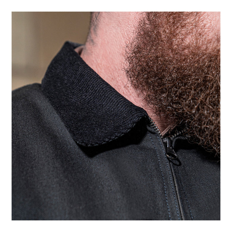 STIER Heavy Work Jacket Padded bci cotton L Black