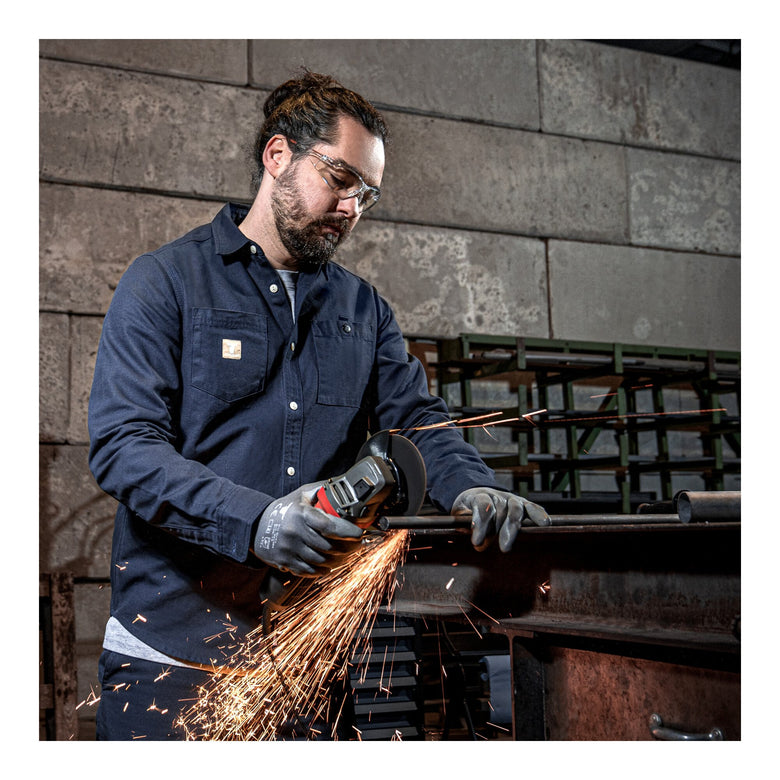 STIER Heavy Work Shirt Canvas bci cotton M Signature Brown