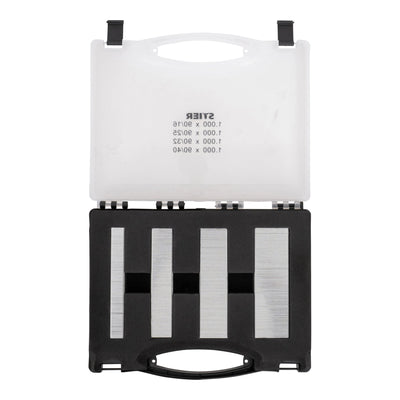 STIER staples type 90 in a practical tool case 16 25 32 40 mm 4 x