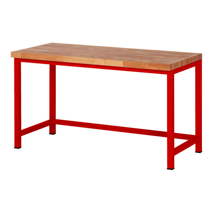 STIER Höhenverstellbare Werkbank Premium BxTxH 1500x700x840-1040mm RAL 3000