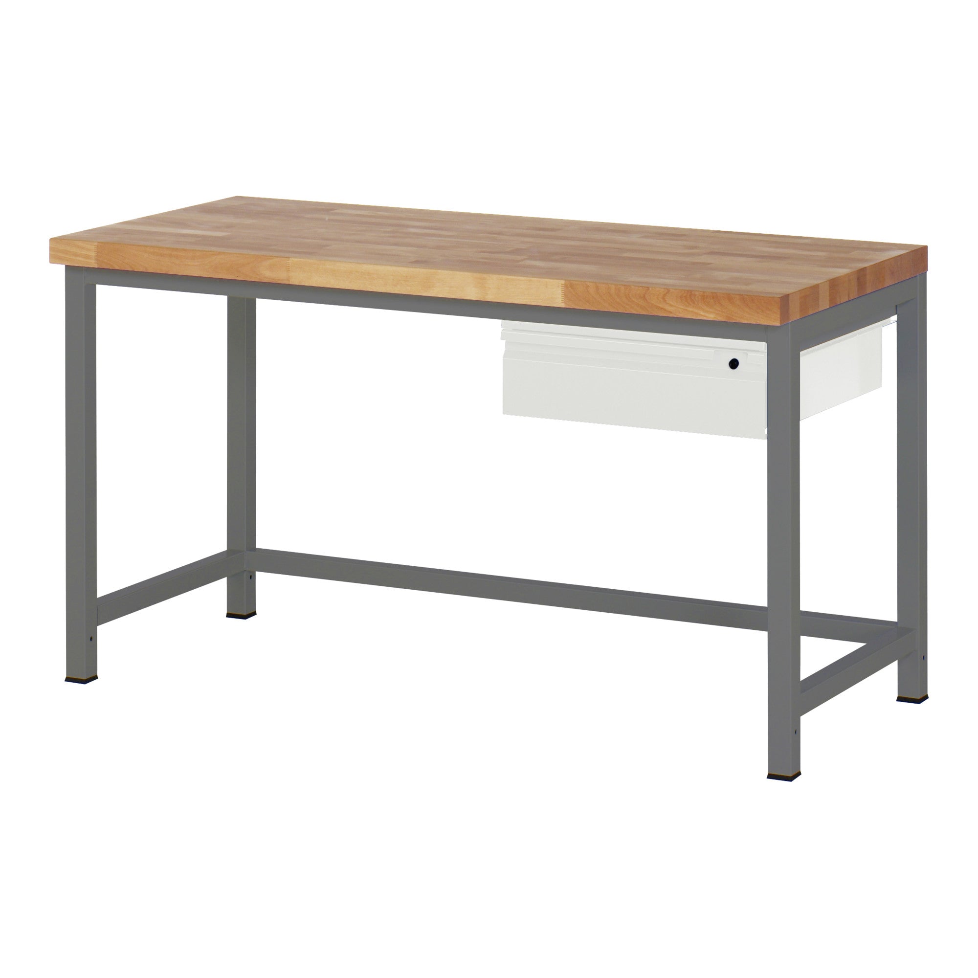 STIER Height-adjustable workbench Premium with 1 drawer