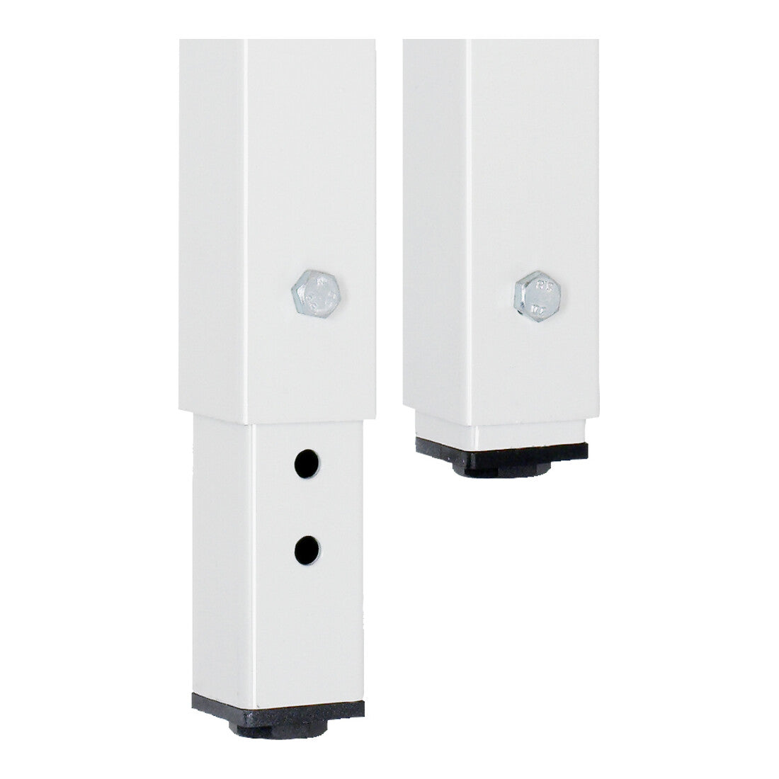STIER Höhenverstellbare Werkbank Premium mit 2 Schubladen und 2 Flügeltüren BxTxH 1500x700x840-1040mm RAL 7035 / RAL 5012