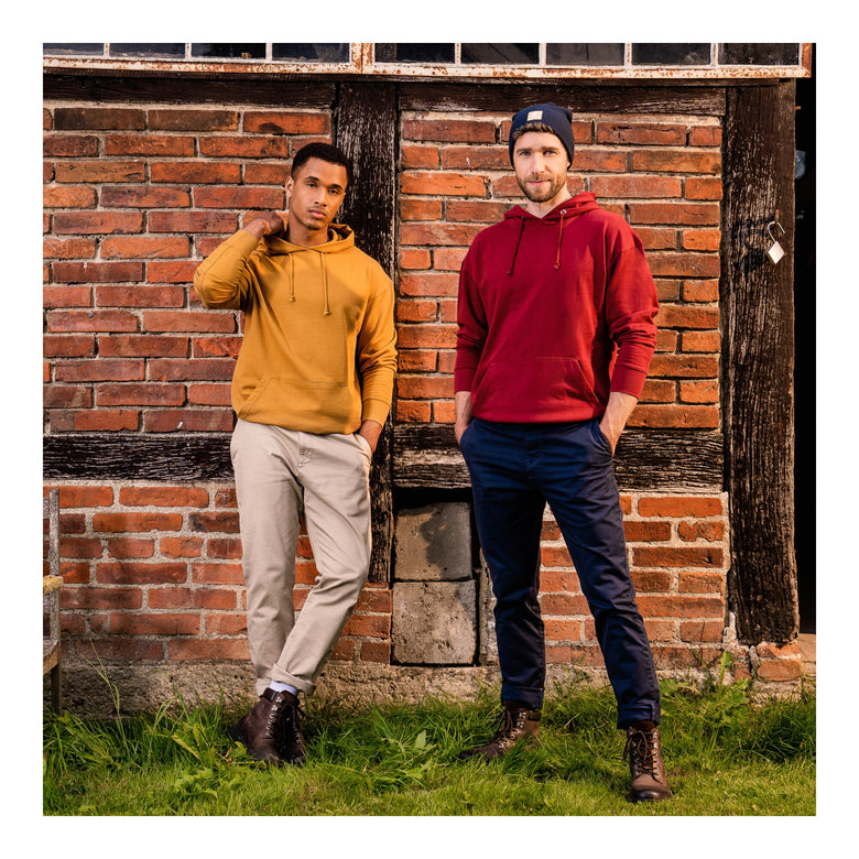 STIER Hoodie S Golden Brown
