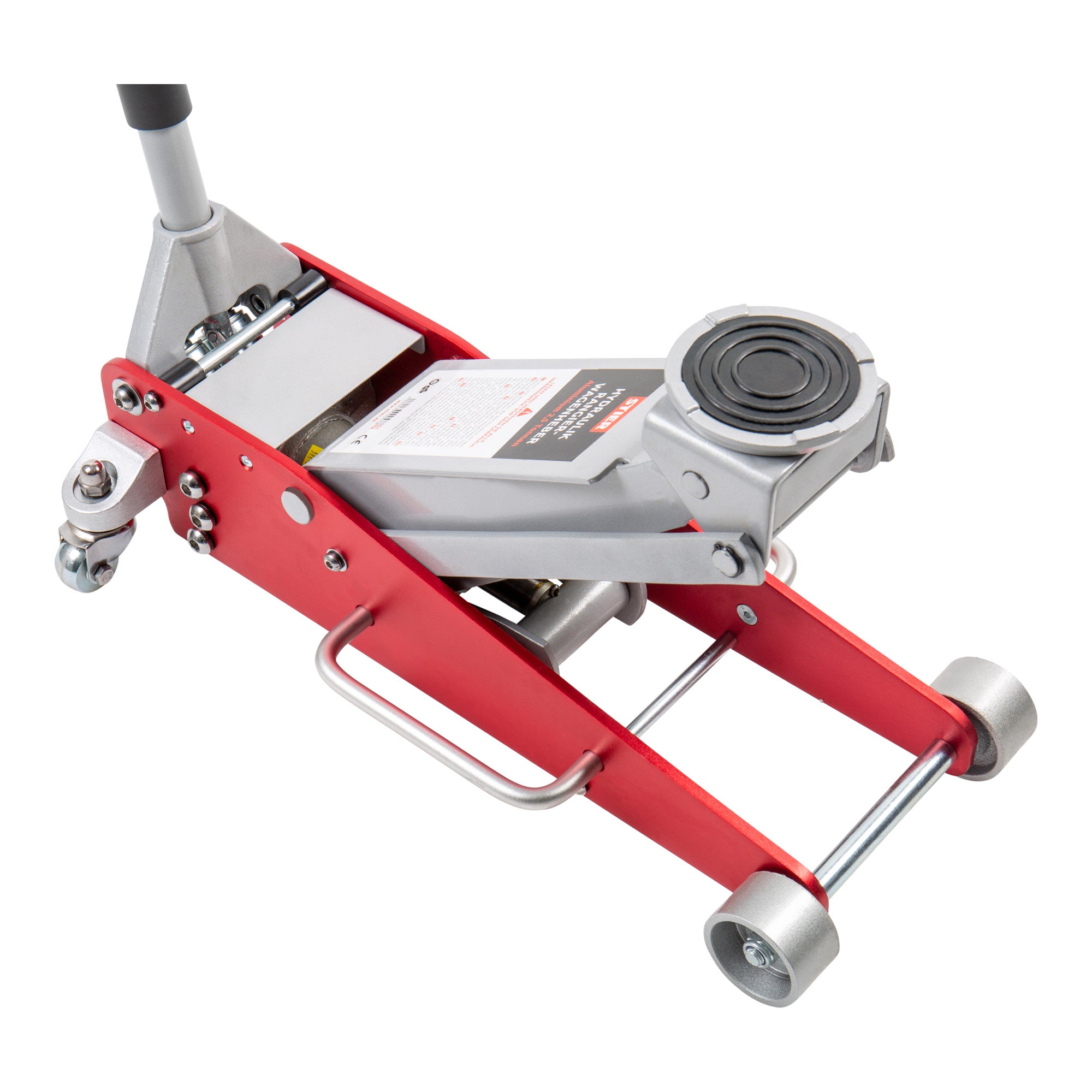 STIER Hydraulik Rangier-Wagenheber 2,5 Tonnen Autoheber Aluminium Hubhöhe 465 mm