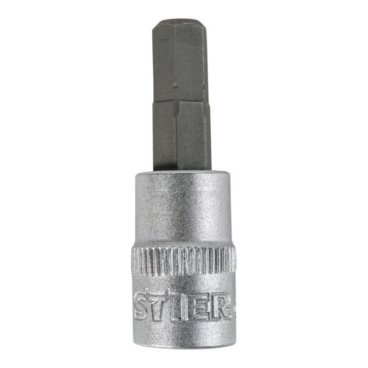 STIER Innensechskant-Bit-Steckschlüsseleinsatz 1/4'' Schlüsselweite 3-6 mm
