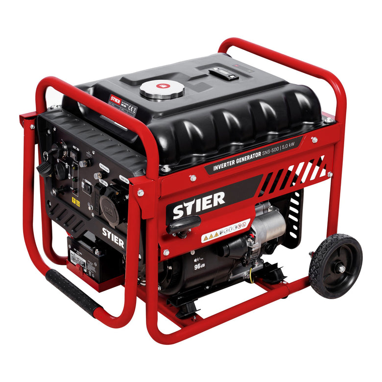 STIER Inverter Generator SNS-500 5.0 kW 75 dB(A) Petrol Generator