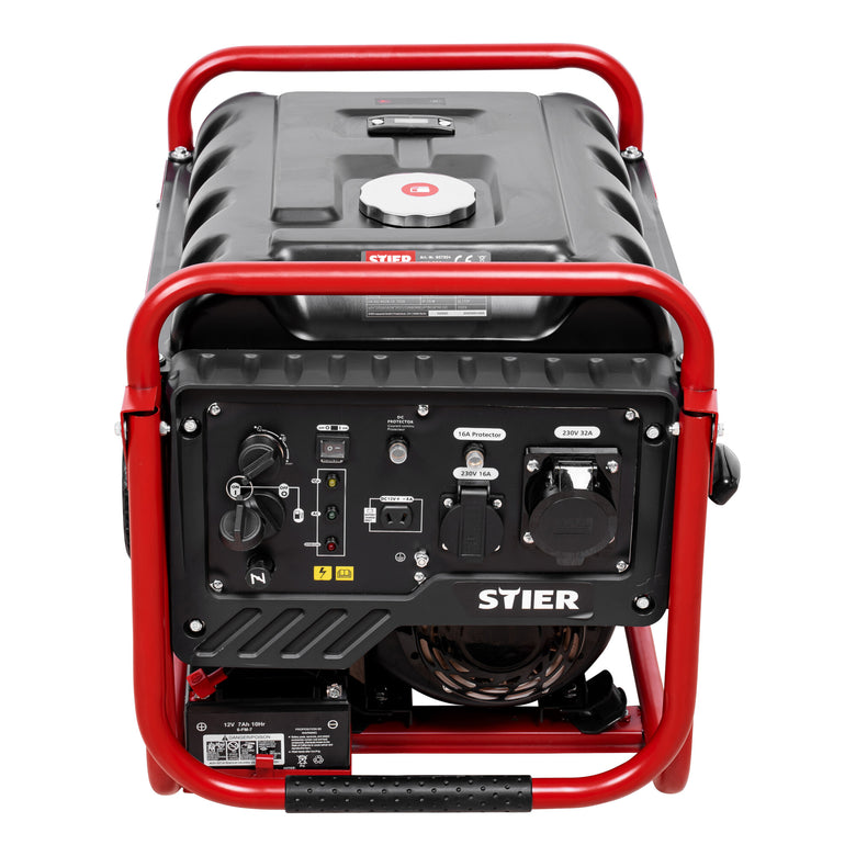 STIER Inverter Generator SNS-500 5.0 kW 75 dB(A) Petrol Generator